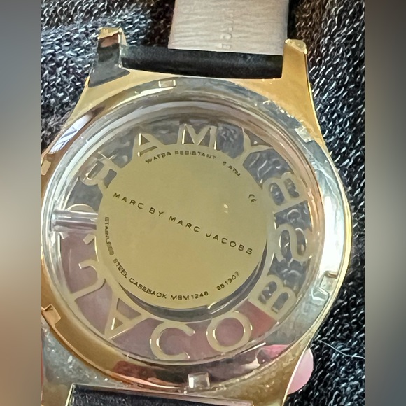 Marc By Marc Jacobs Henry Skeleton Black Dial MBM1246 Womens Watch - Picture 11 of 16